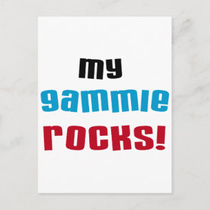 Meine Gammie Rocks T-Shirts und Geschenke Postkarte