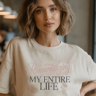 Meine ganze Romantisierung des Lebens Trendy Femin Tri-Blend Shirt