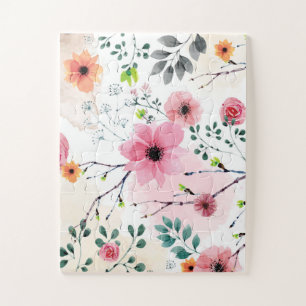 Meine Garden-Blume (Aquarelltechnik) Puzzle