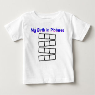 Meine Geburt in Bildern Baby T-shirt