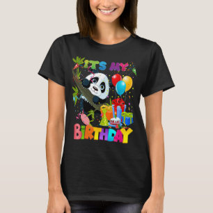 Meine Geburtstagskameraden Panda Girls Frauen Kind T-Shirt