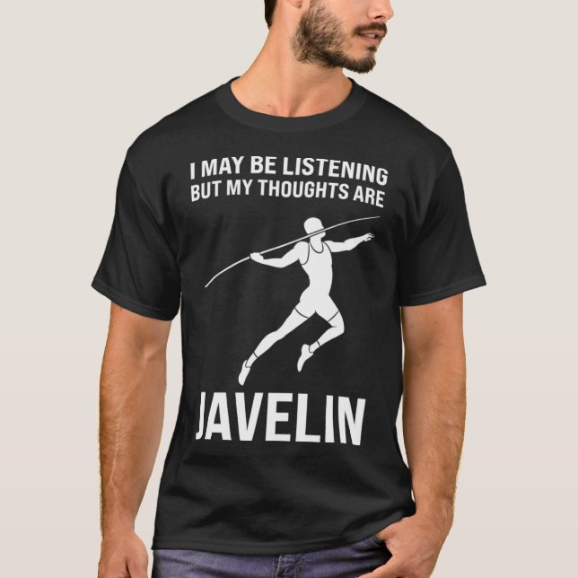 Meine Gedanken sind Javelin Javelin T-Shirt (Vorderseite)