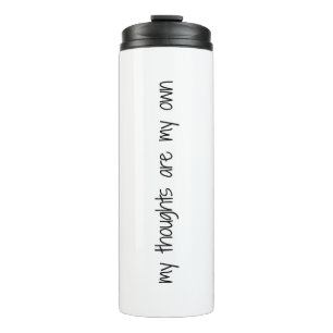 Meine Gedanken Thermal Tumbler Thermosbecher