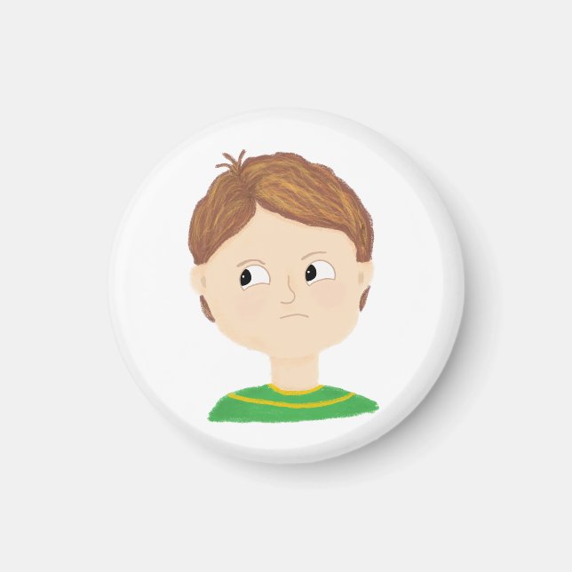 Meine Gefühle Emotionstabelle Magnet (Vorne)