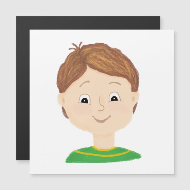 Meine Gefühle Emotionstabelle Magnetkarte (Vorne/Hinten)