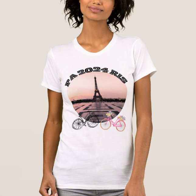 Meine Gefühle für Paris T-Shirt (Vorderseite)
