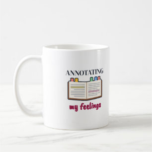 Meine Gefühle mit Haftnotizen annotieren Lesewitz Kaffeetasse