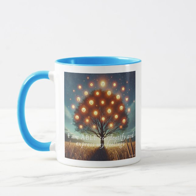 Meine Gefühle sind gültig Tasse (Links)