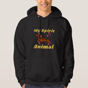 Meine Geist-Tier-Dackel Hoodie