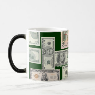 Meine Geld-Tasse - auch wenn ich kaputt bin - ich  Verwandlungstasse