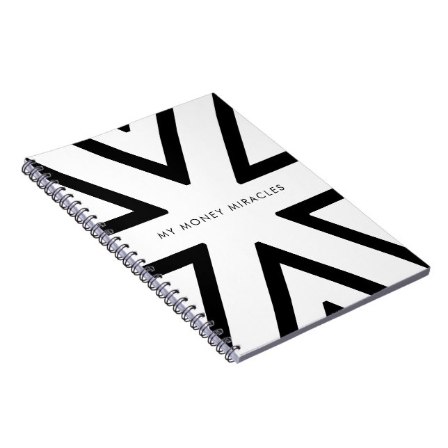 Meine Geld-Wunder, die Zeitschrift verkünden Notizblock (Rechte Seite)