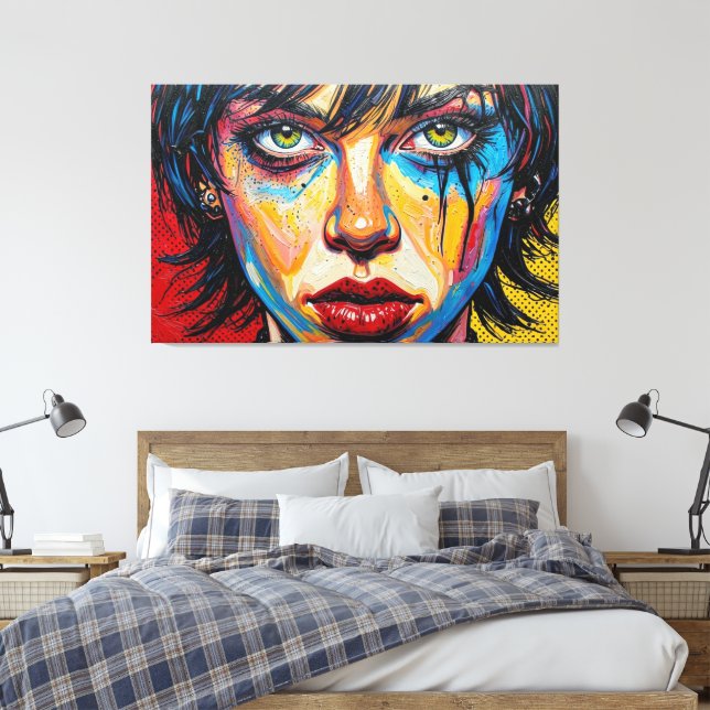 MEINE GENERATION 24 LEINWANDDRUCK (Insitu (Schlafzimmer))