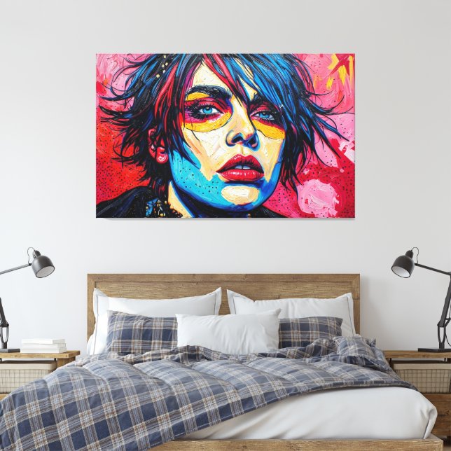 MEINE GENERATION 26 LEINWANDDRUCK (Insitu (Schlafzimmer))