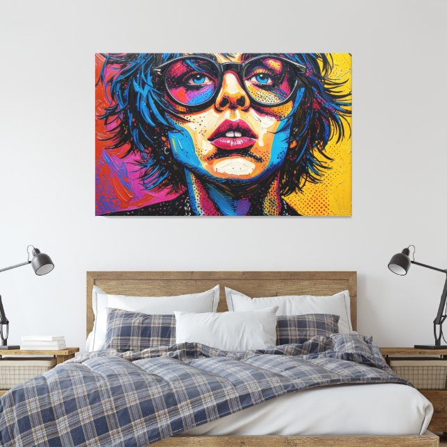 MEINE GENERATION 28 LEINWANDDRUCK (Insitu (Schlafzimmer))