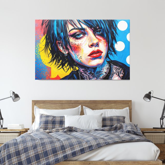MEINE GENERATION 4 LEINWANDDRUCK (Insitu (Schlafzimmer))