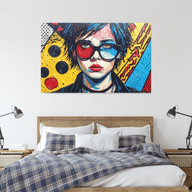 MEINE GENERATION 9 LEINWANDDRUCK (Insitu (Schlafzimmer))