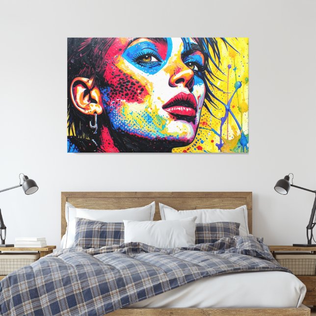 MEINE GENERATION JETZT 24 LEINWANDDRUCK (Insitu (Schlafzimmer))