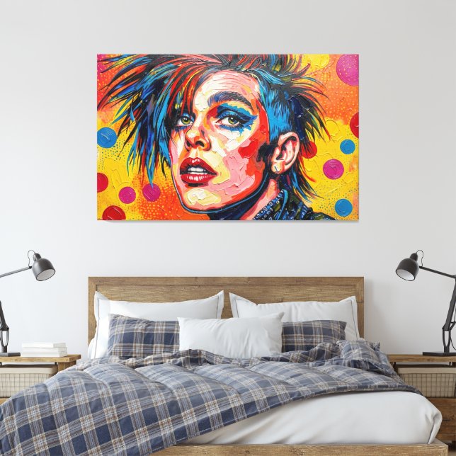 MEINE GENERATION JETZT 4 LEINWANDDRUCK (Insitu (Schlafzimmer))