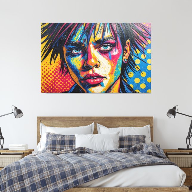 MEINE GENERATION JETZT 8 LEINWANDDRUCK (Insitu (Schlafzimmer))