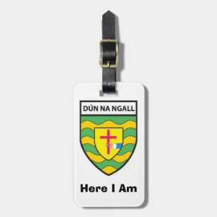 Meine Gepäck-Personalisierte Donegal-Landkreis-ID Gepäckanhänger