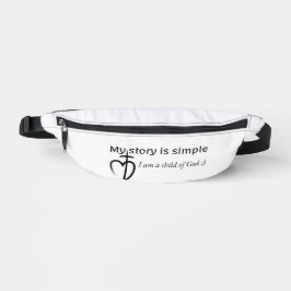 Meine Geschichte ist einfach Bauchtasche