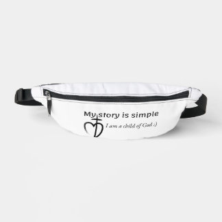 Meine Geschichte ist einfach Bauchtasche