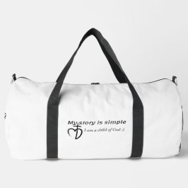 Meine Geschichte ist einfach Duffle Bag