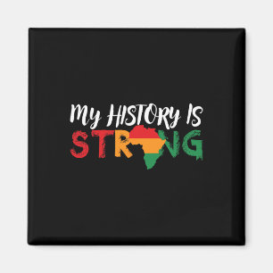 Meine Geschichte ist starker afrikanischer Karten- Magnet