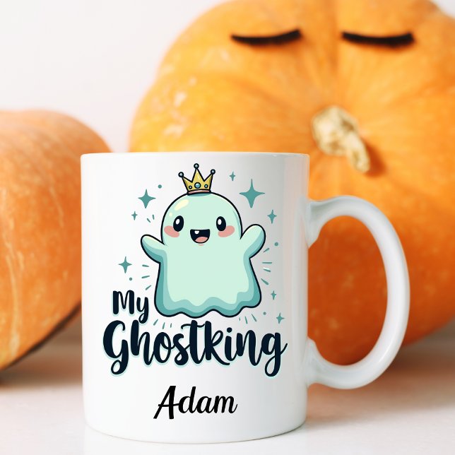 Meine Ghostking Kawaii Halloween-Tasse für Boyfrie Tasse (Von Creator hochgeladen)