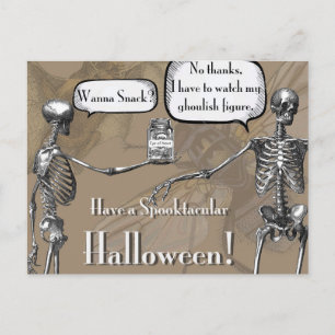 Meine ghoulish-Abbildung sehen Postkarte