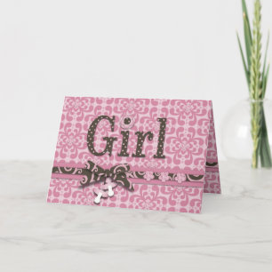 Meine Girl-Karte Feiertagskarte