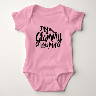 Meine Glammy Lieben ich Baby-Kleidung Baby Strampler