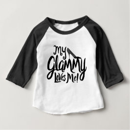 "Meine Glammy Lieben ich! "Kleidung für Baby T-shirt