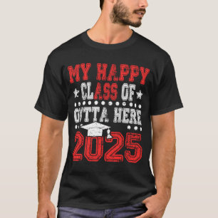 Meine glückliche Klasse ist hier 2025 der sonnige T-Shirt