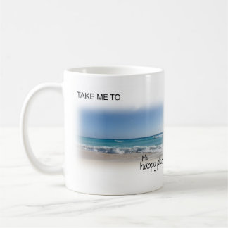 Meine glückliche Platzstrand-Tasse Tasse