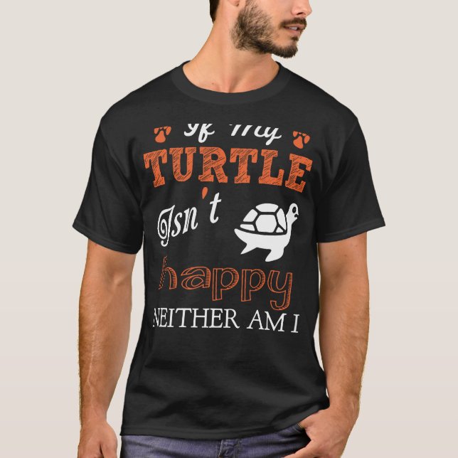 Meine glückliche Turtle T-Shirt (Vorderseite)