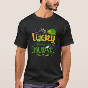 Meine glücklichen Charme nennen mich nurse Happy P T-Shirt