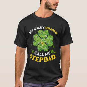 Meine glücklichen Charme nennen mich Stepdad Patri T-Shirt