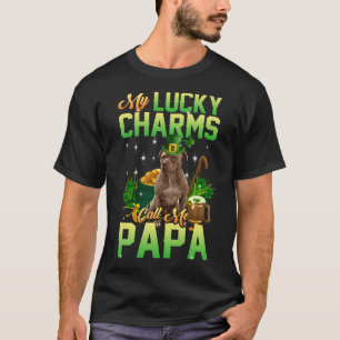 Meine Glückssträhne nennen mich Papa perfekte Idee T-Shirt