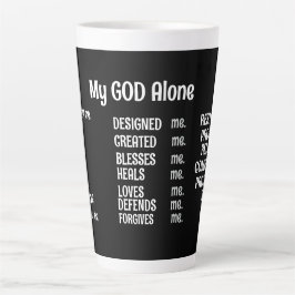 MEINE GOTT ALLEIN-Spezialität-Tasse Milchtasse