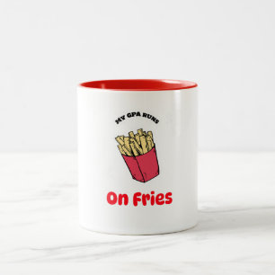 Meine GPA läuft auf der Tasse der Freitagsschulpau