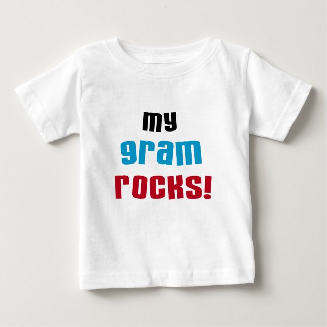 Meine Gram Rocks T - Shirt und Geschenke (Vorderseite)