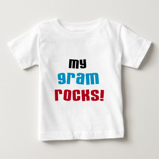 Meine Gram Rocks T - Shirt und Geschenke (Vorderseite)