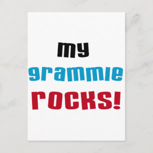 Meine Grammie Rocks T Shirts und Geschenke Postkarte