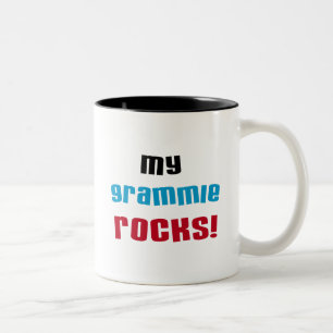 Meine Grammie Rocks T Shirts und Geschenke Zweifarbige Tasse