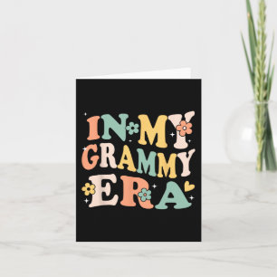Meine Grammy-Ära Lustig Sarkastisch Groovy Retro M Karte