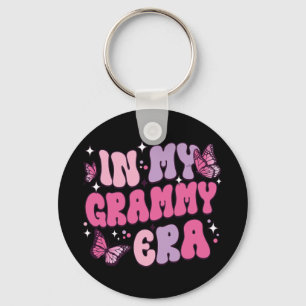 Meine Grammy Era Funny Butterfly Groovy Retro Mütt Schlüsselanhänger