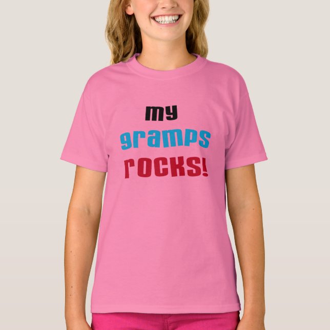 Meine Grampen Rocks T - Shirt und Geschenke (Vorderseite)