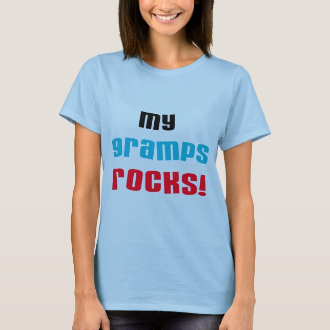 Meine Grampen Rocks T - Shirt und Geschenke (Vorderseite)