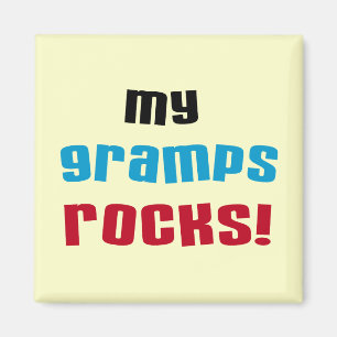 Meine Grampen Rocks T - Shirt und Geschenke Magnet